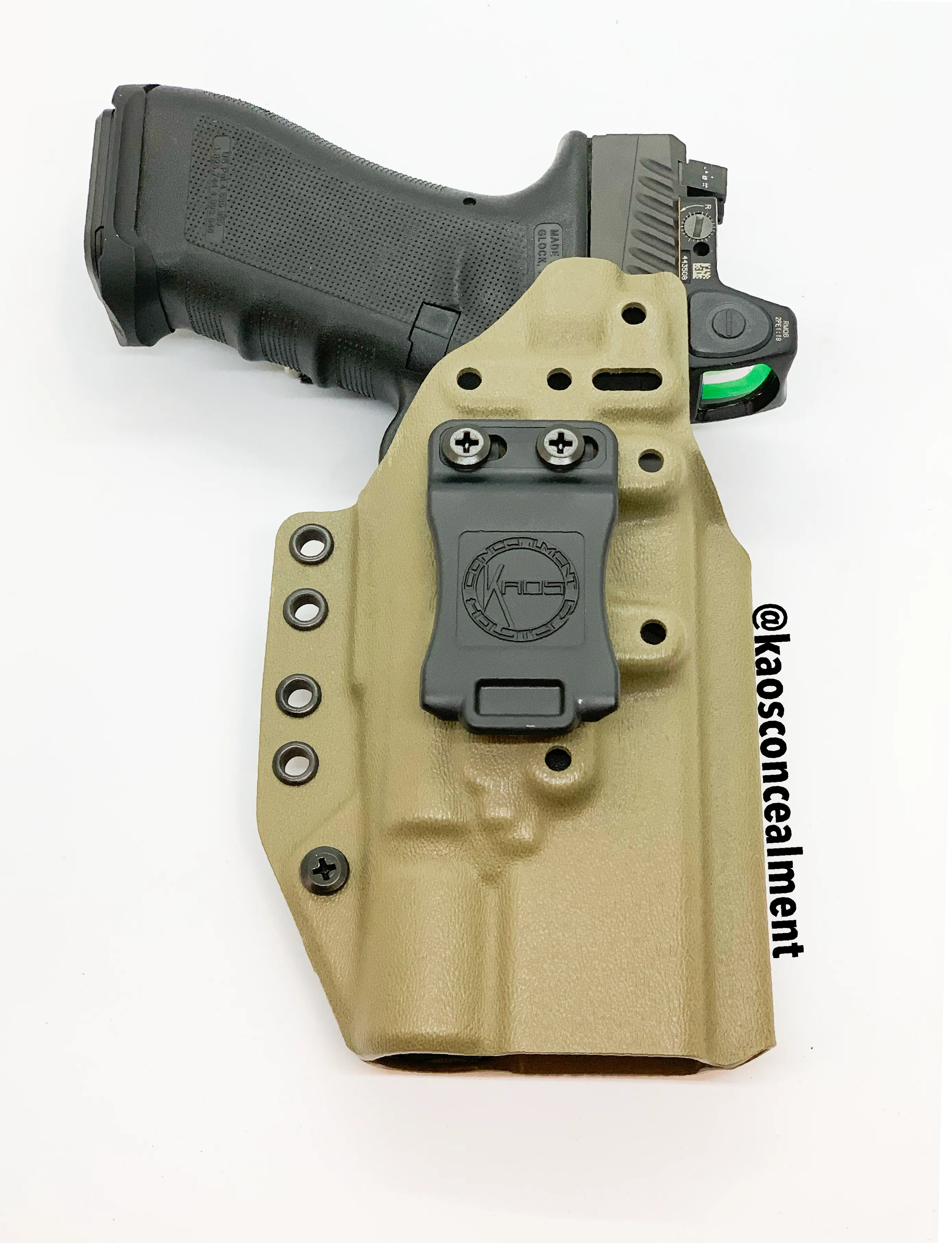 CZ P-01 W/Surefire X300u Kaos Fusion Torch Kydex Holster
