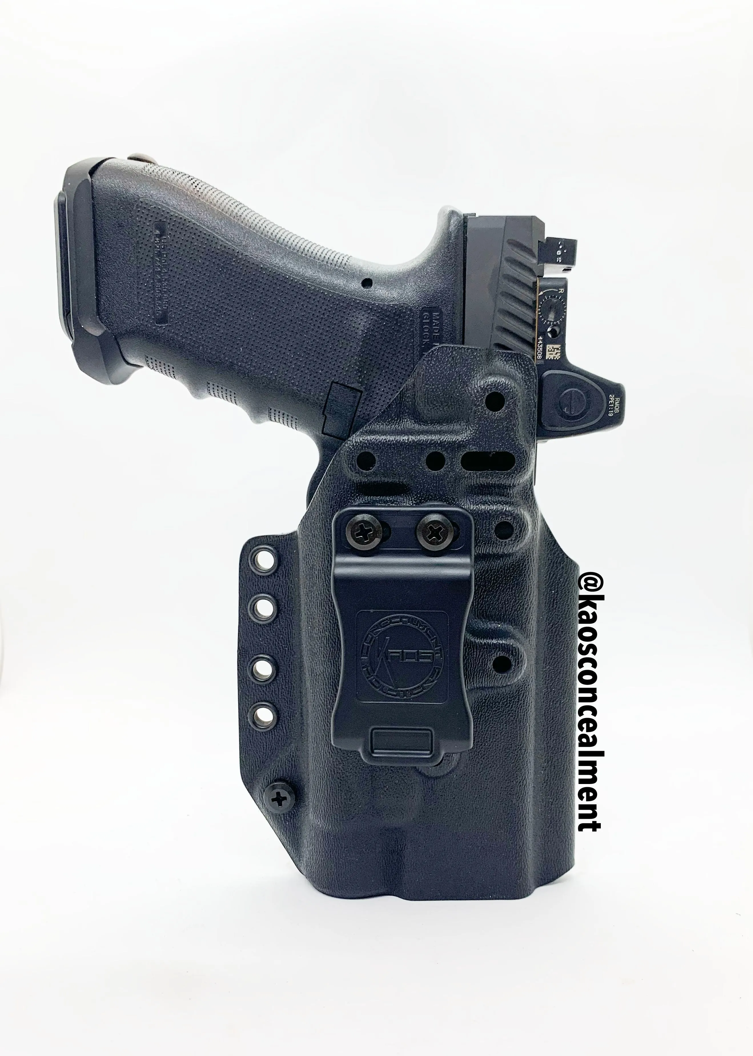 CZ P-01 W/Surefire X300u Kaos Fusion Torch Kydex Holster