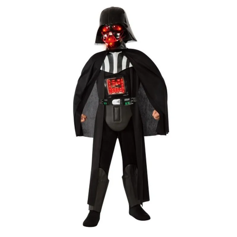 Darth Vader Star Wars Deluxe Light Up Child Size M
