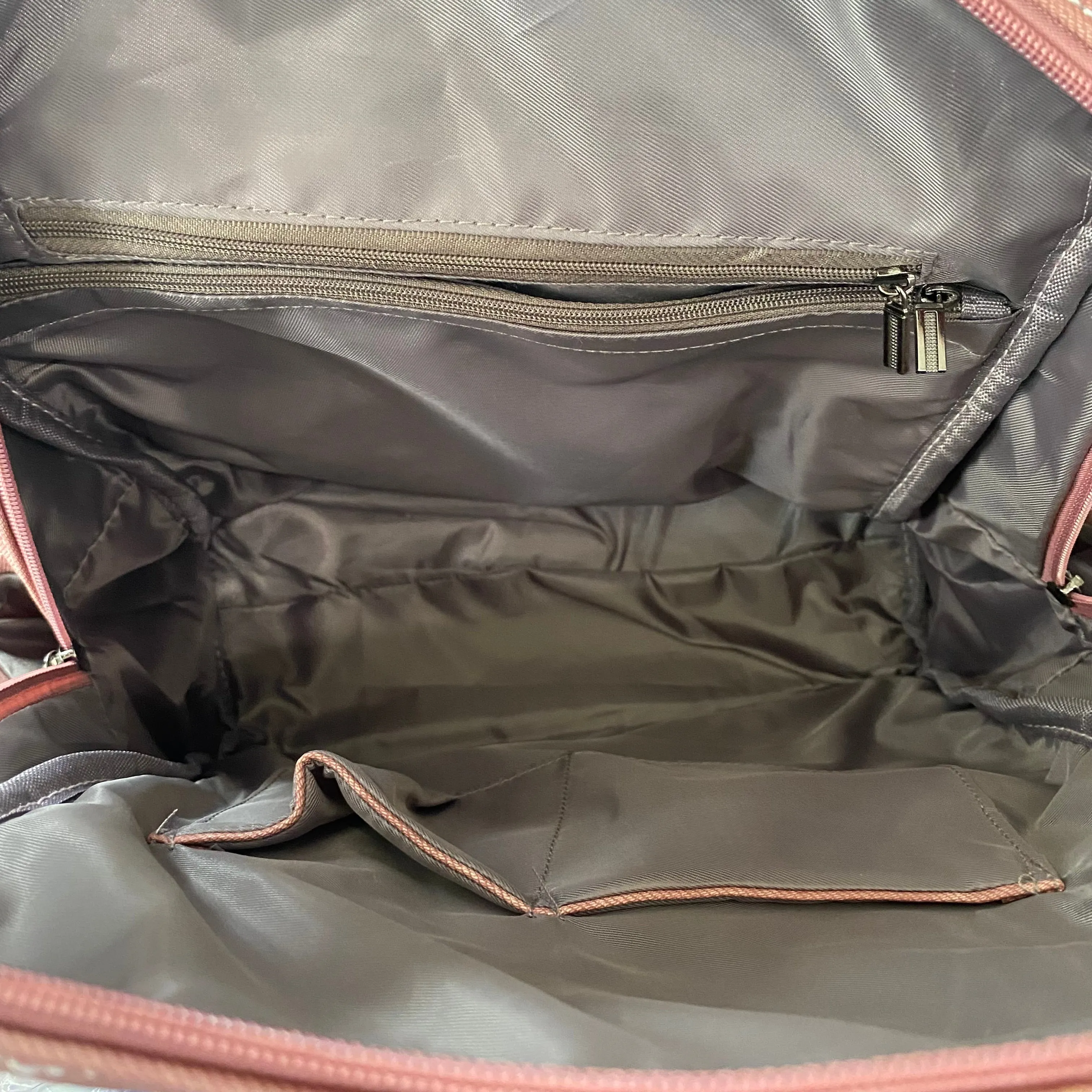 Denim Suede Brooke Backpack   Pouch - PREORDER