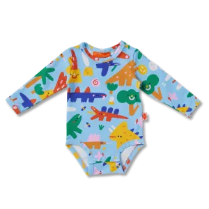DINO DAYS LS BODYSUIT