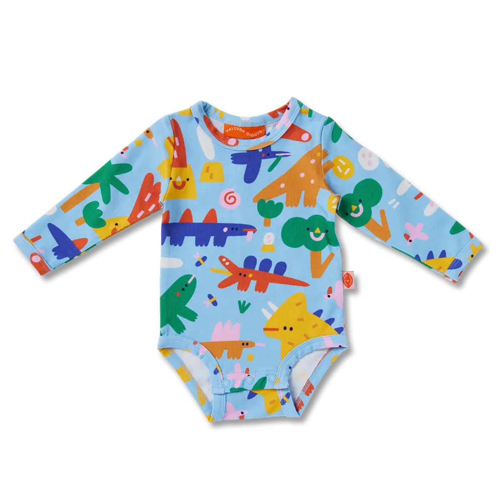 DINO DAYS LS BODYSUIT