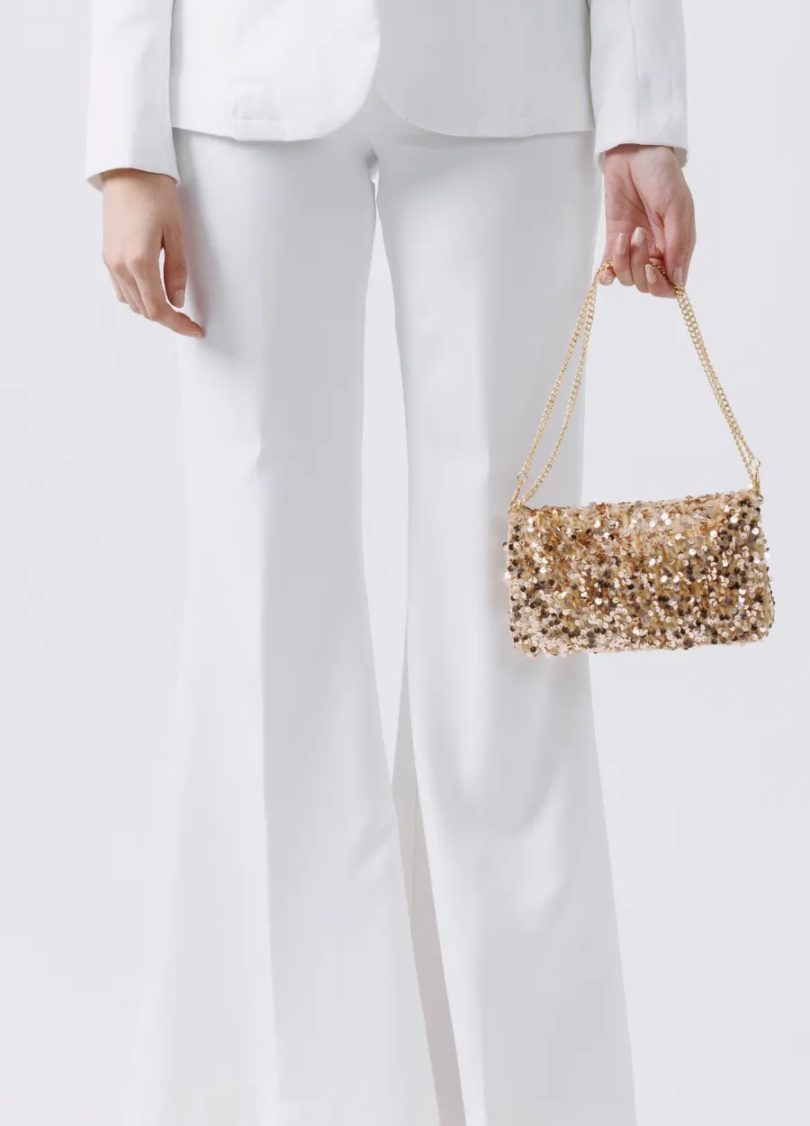 DISCO BAG - LIGHT GOLD