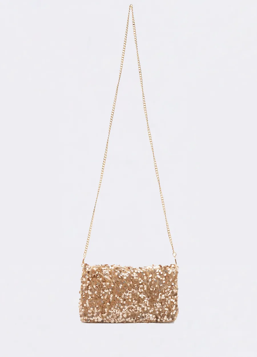 DISCO BAG - LIGHT GOLD