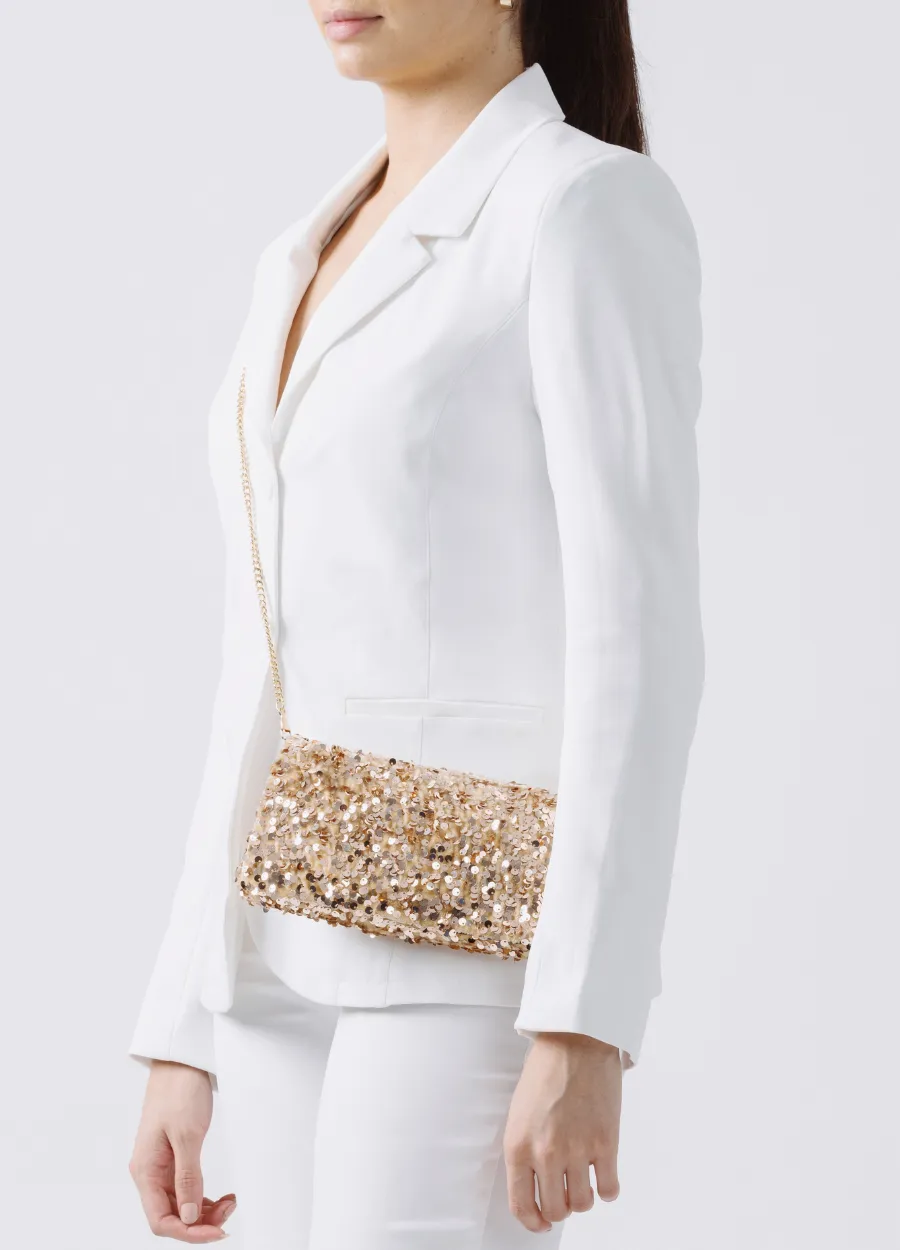 DISCO BAG - LIGHT GOLD