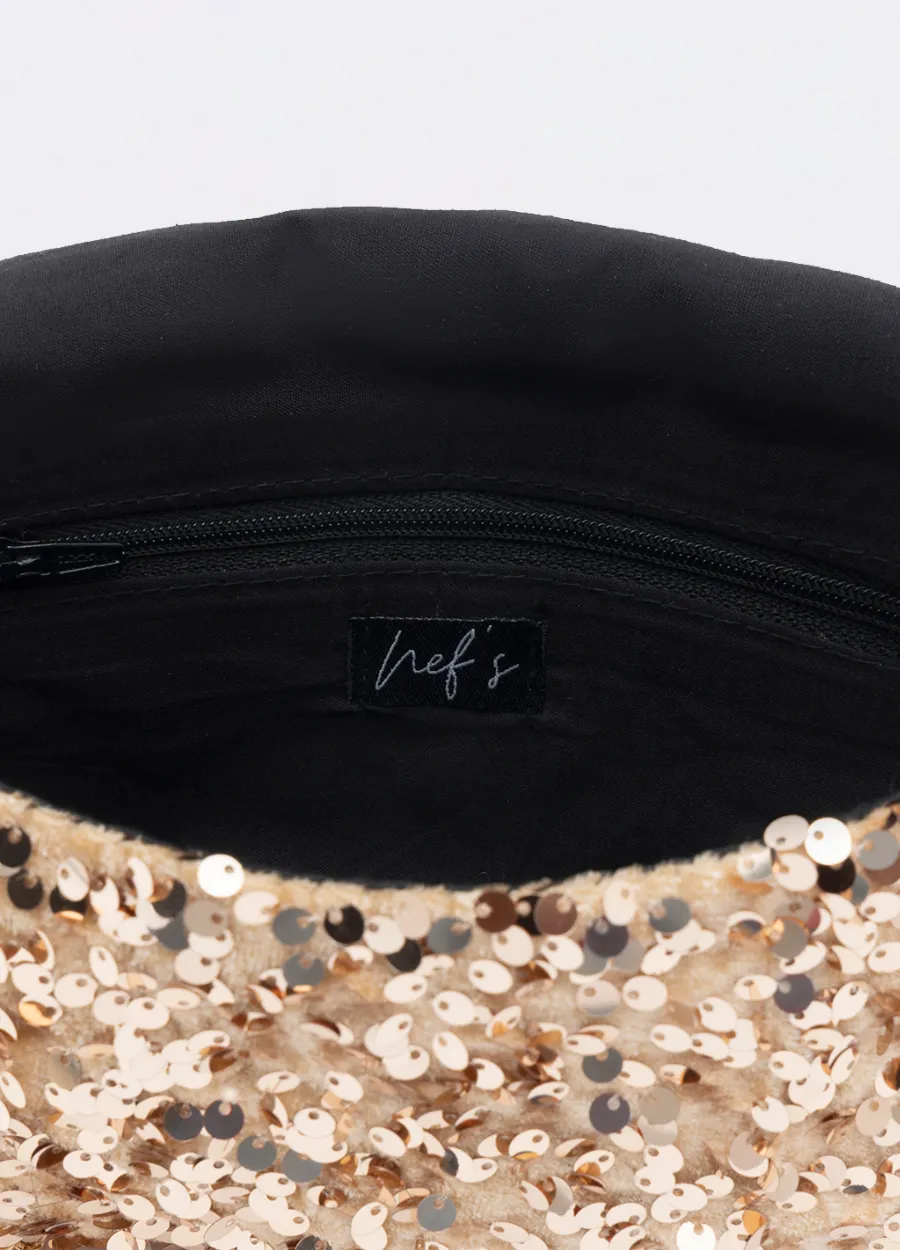 DISCO BAG - LIGHT GOLD