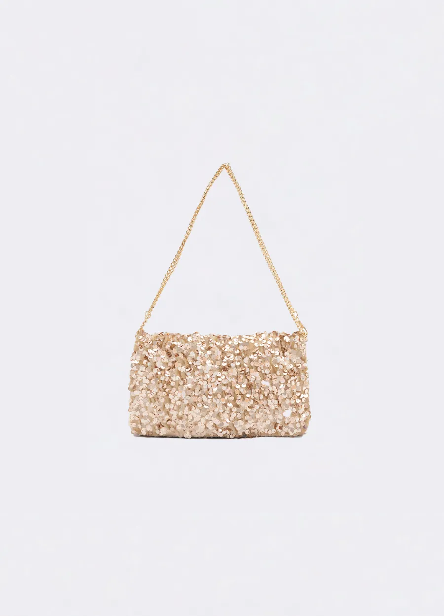 DISCO BAG - LIGHT GOLD