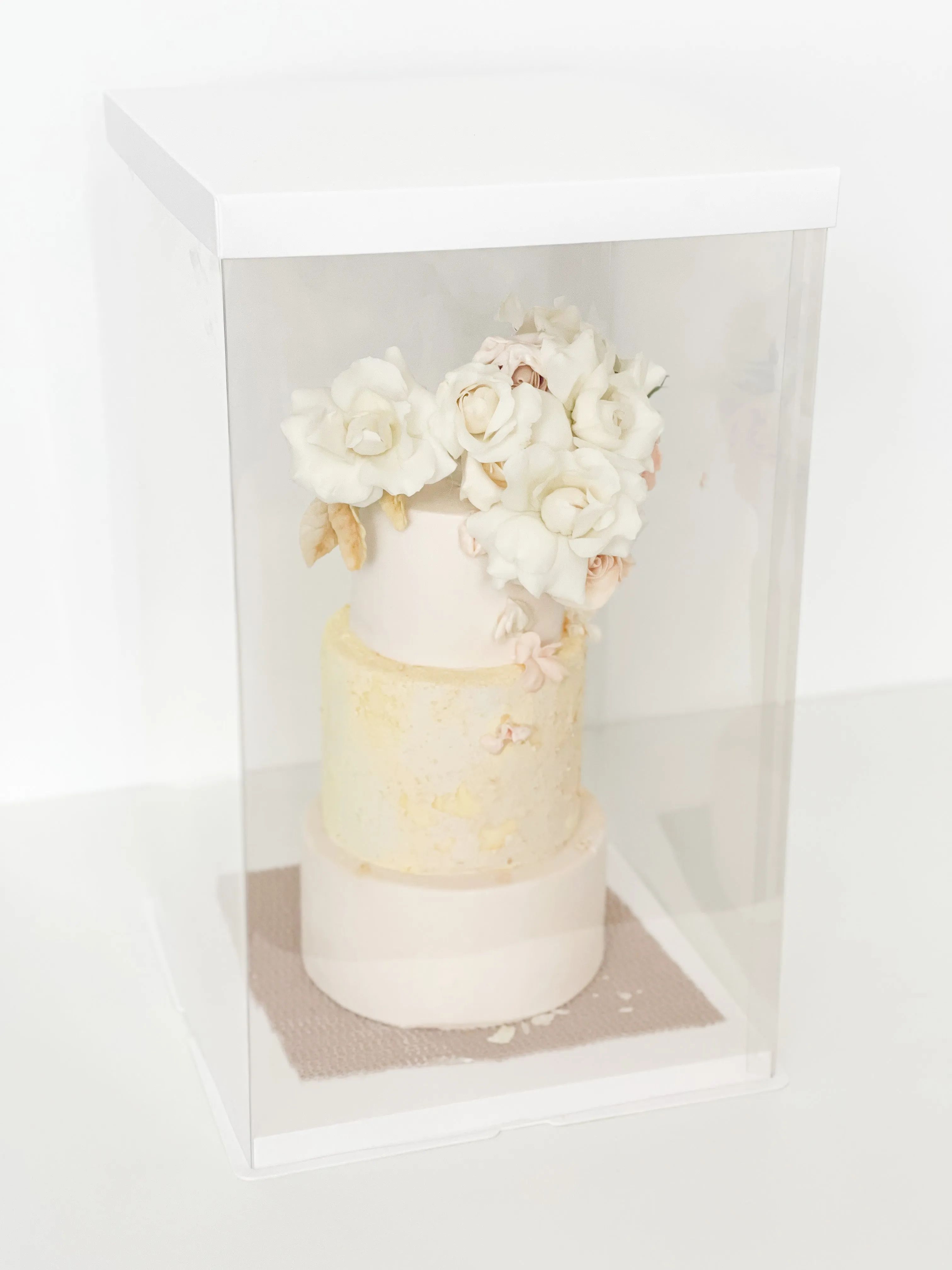 Display Box with Black Base And Lid on variety sizes