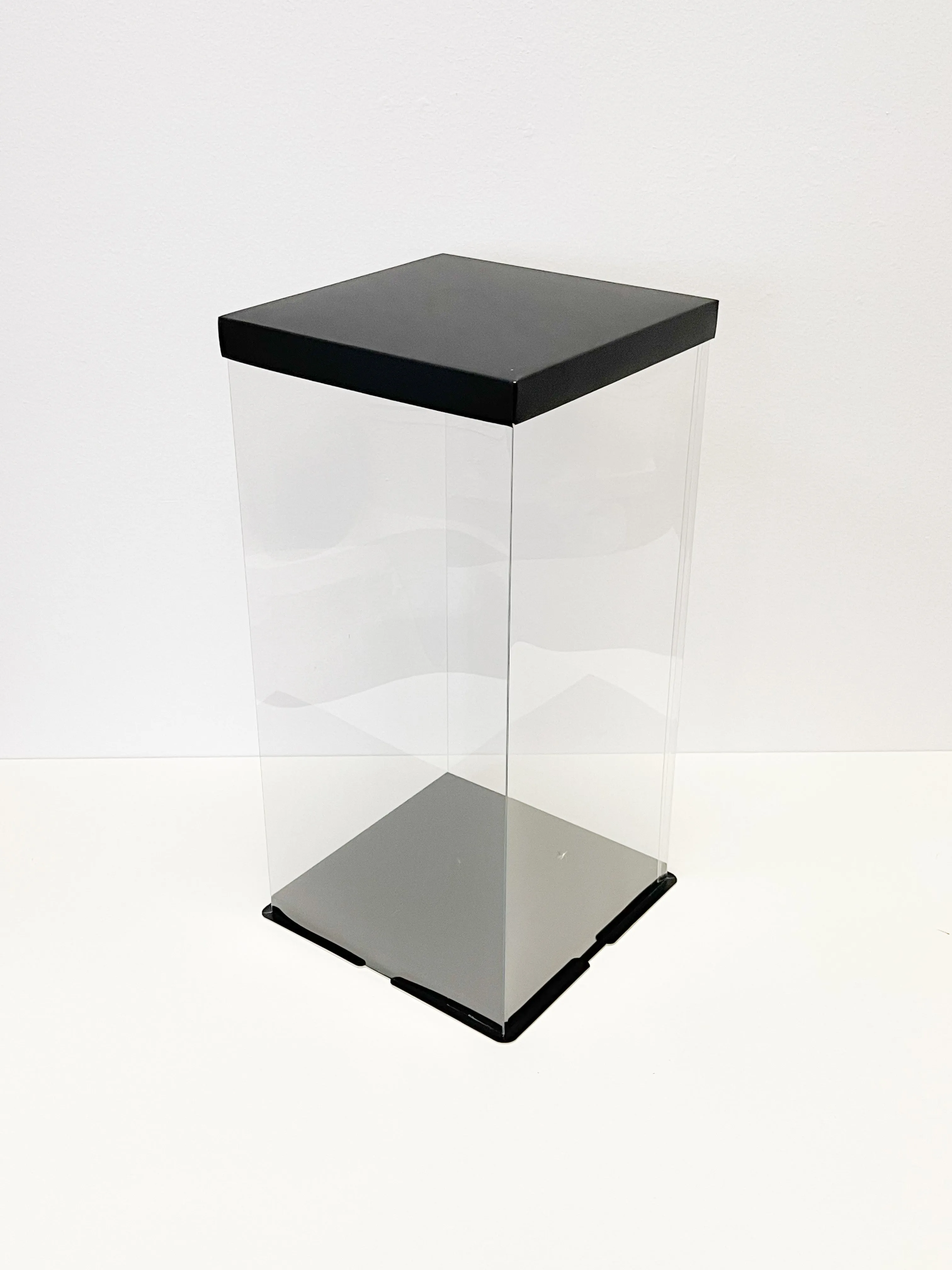 Display Box with Black Base And Lid on variety sizes