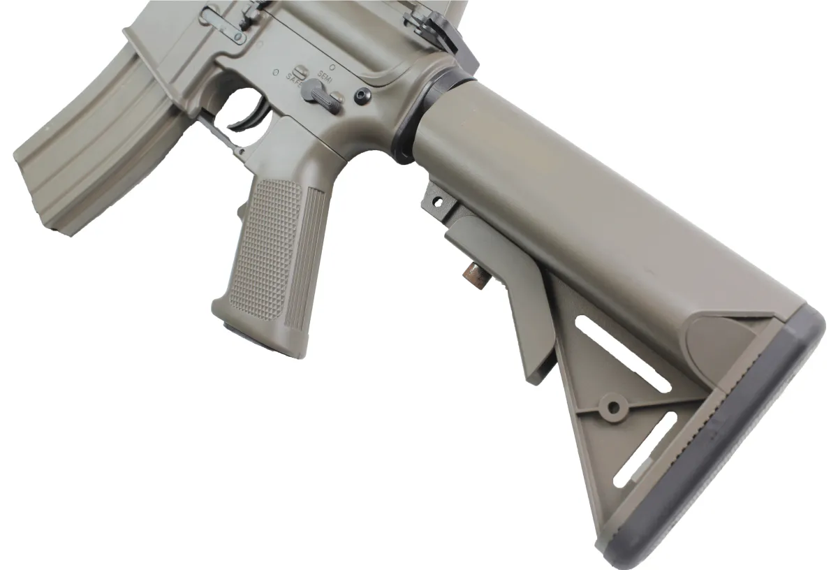 Double Bell M4A1 RIS AEG Gel Blaster - Tan