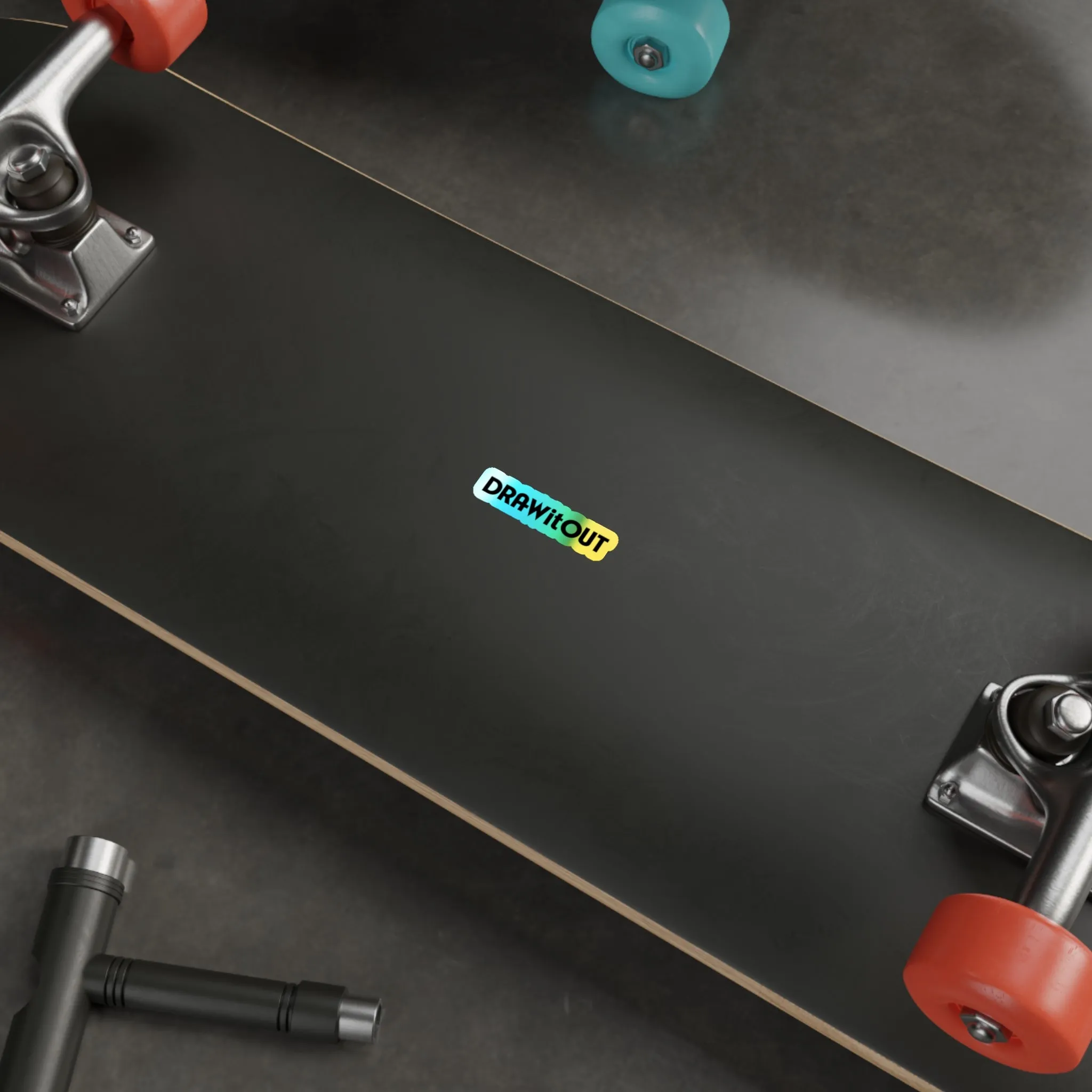 Draw it Out® – Holographic Die-Cut Stickers