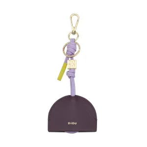 DUDU key ring for leather Airtag, Apple Air Tag compatible case, laptop, with carabiner