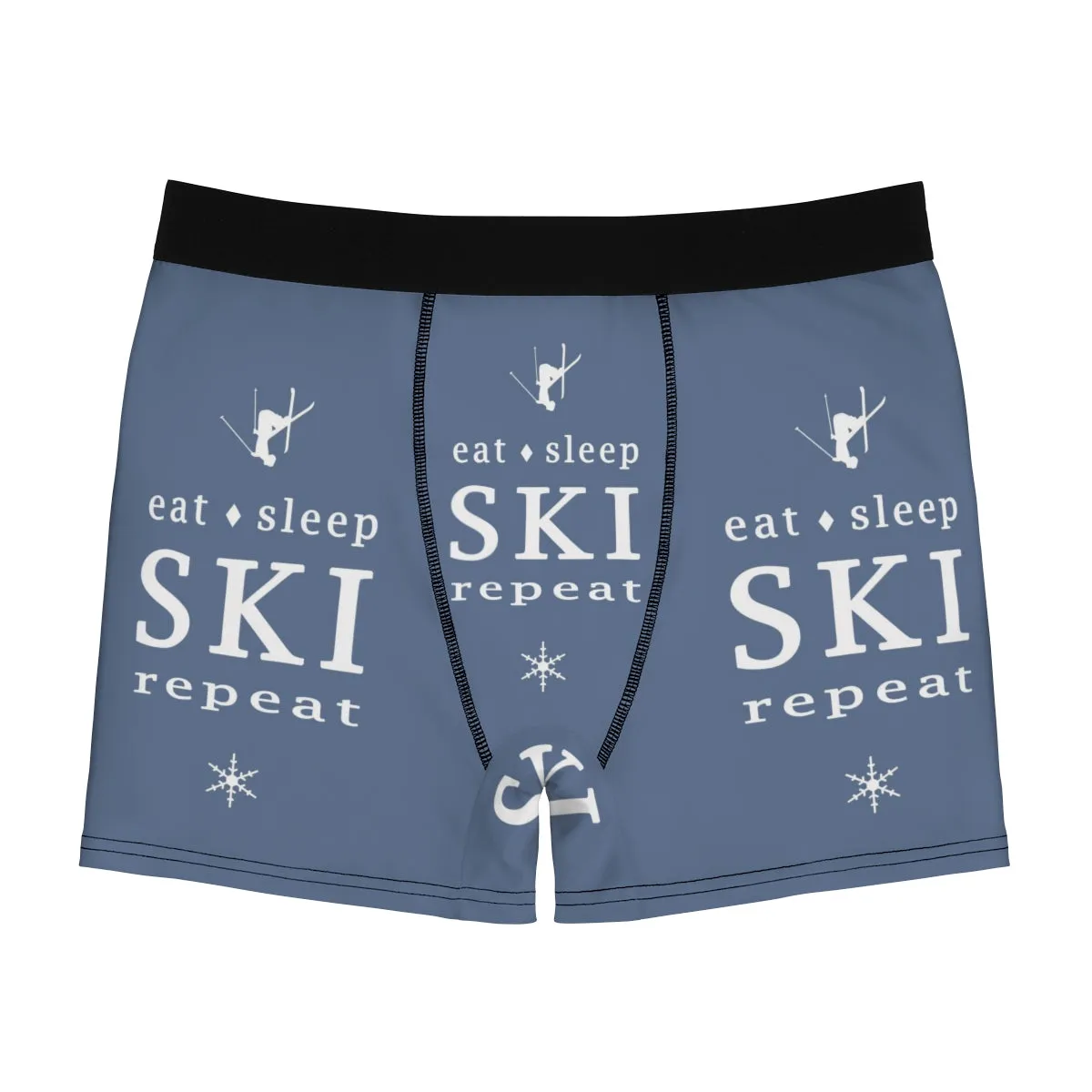 Eat Sleep SKI - Men's Boxer Briefs