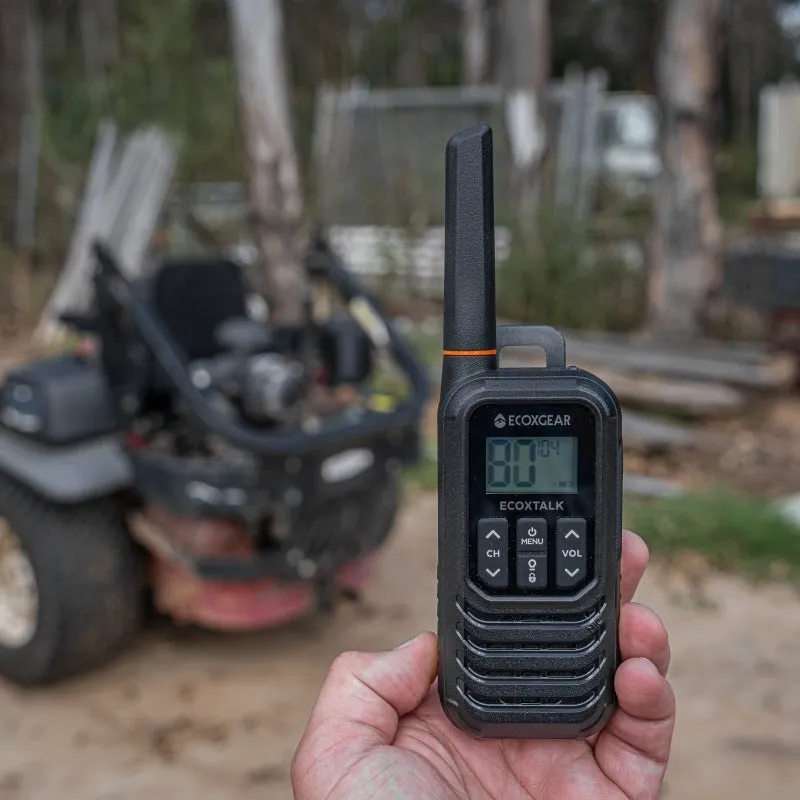 EcoXGear ECOXTALK EXG100 UHF CB Handheld Radio 1W