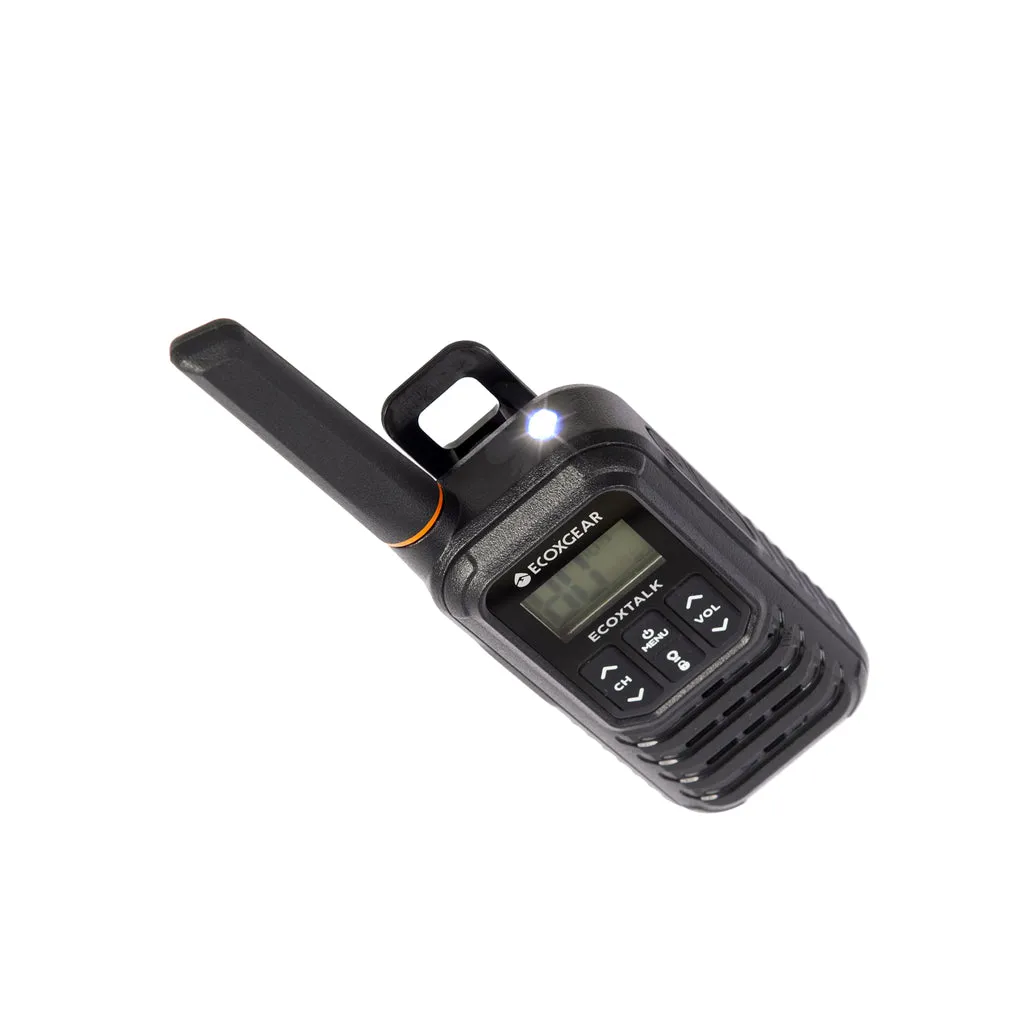 EcoXGear ECOXTALK EXG100 UHF CB Handheld Radio 1W