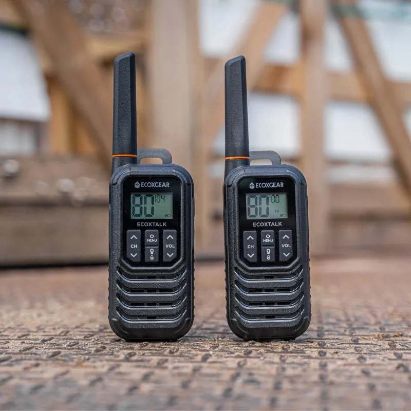 EcoXGear ECOXTALK EXG100 UHF CB Handheld Radio 1W