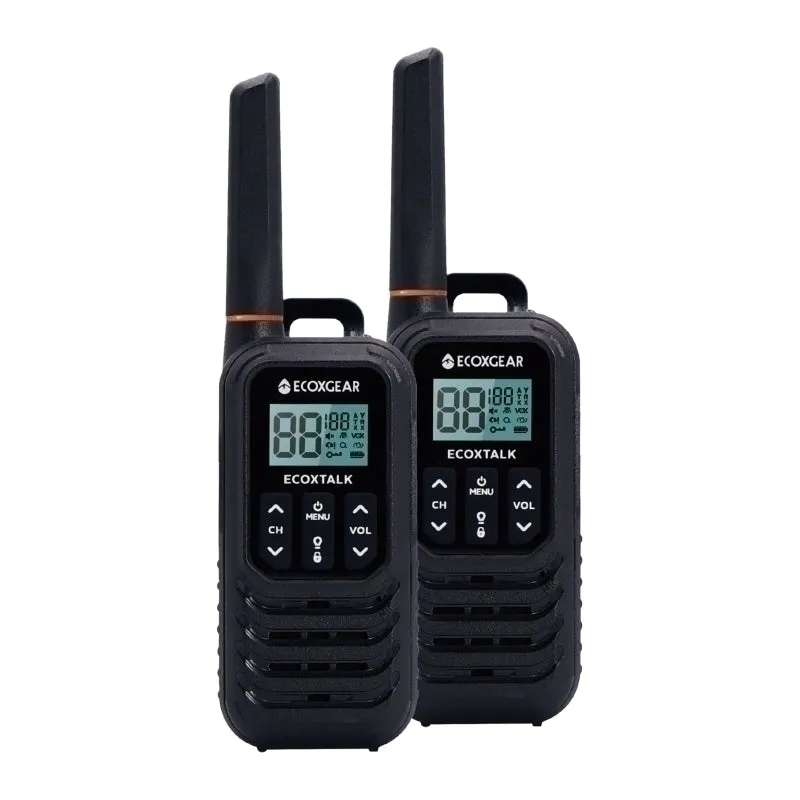 EcoXGear ECOXTALK EXG100 UHF CB Handheld Radio 1W