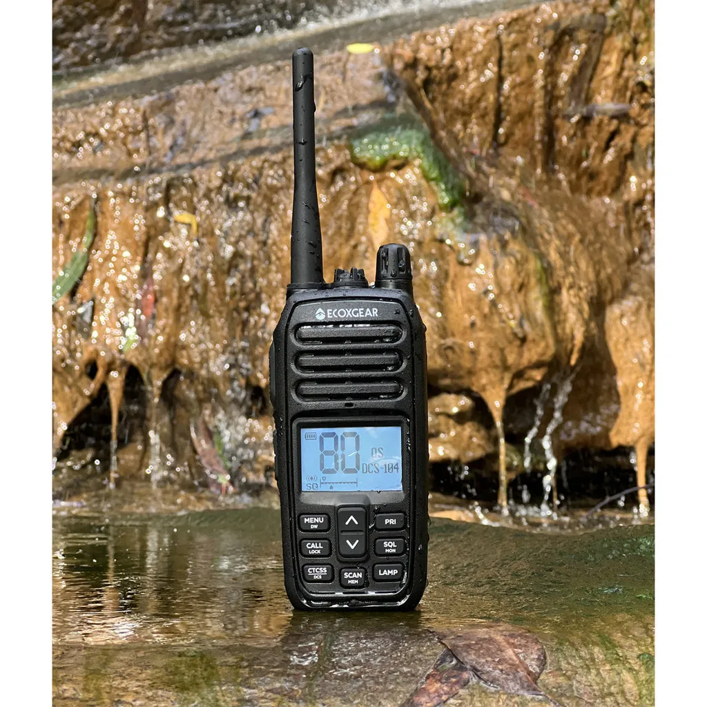 EcoXGear ECOXTALK EXG500 UHF CB Handheld Radio