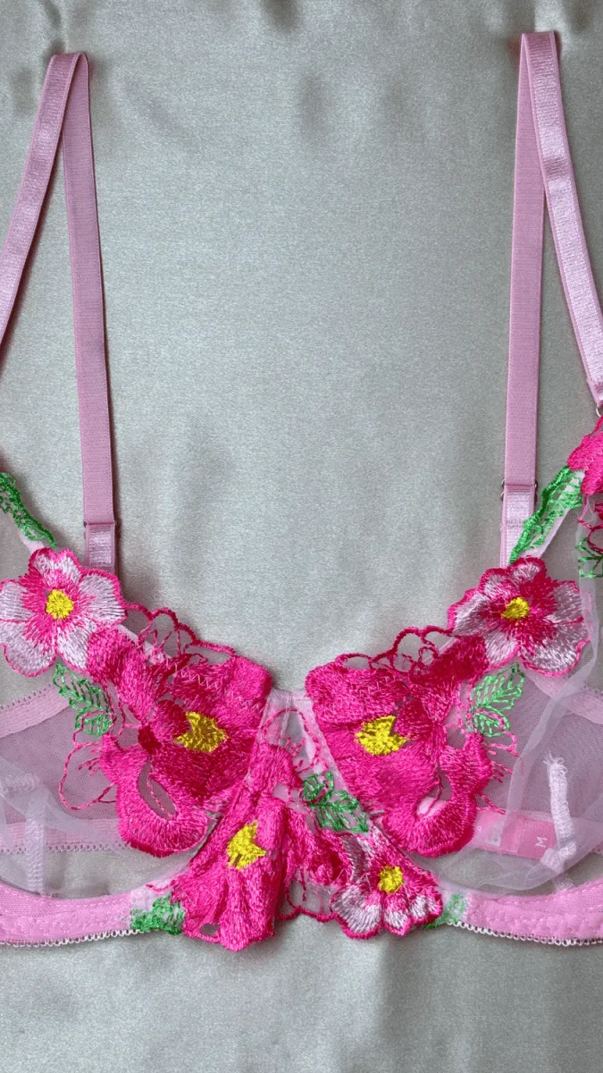 Eden Light Pink Bra