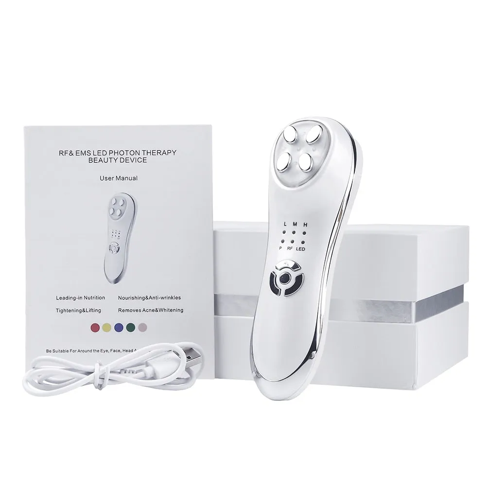 EMS RF LED Light Facial Skin Care Device