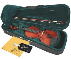 Enrico Student Extra Violin Outfit - 1/4   Setup