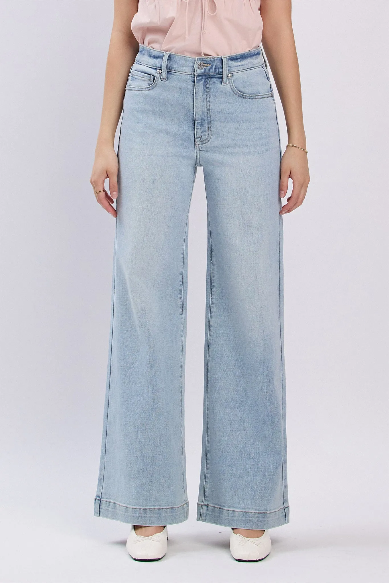 Eunina Chloe Super High Rise Trouser in Bailey