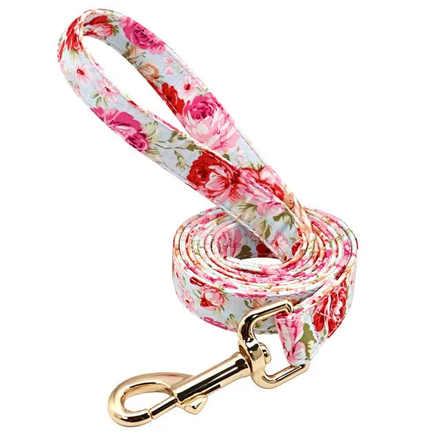 Fascinating Florals: Collars And Leashes | Personalized