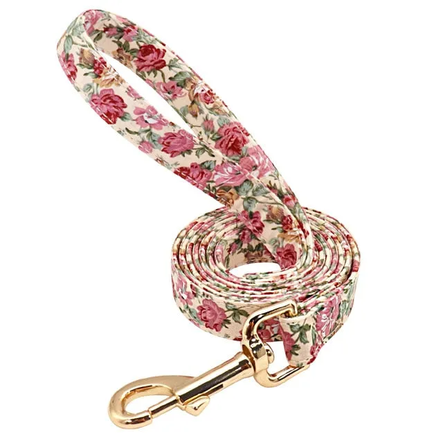 Fascinating Florals: Collars And Leashes | Personalized