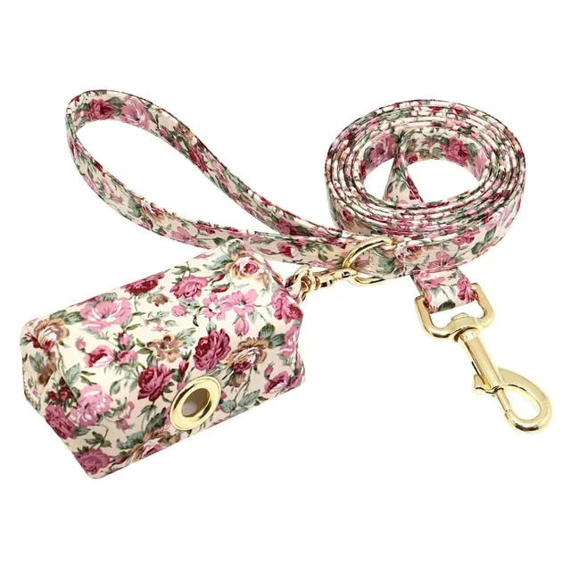 Fascinating Florals: Collars And Leashes | Personalized