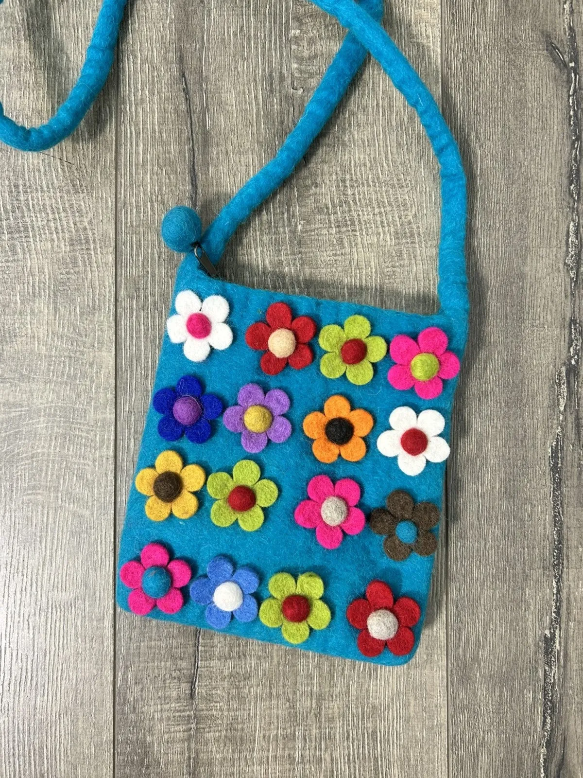 Felt Flower Bag