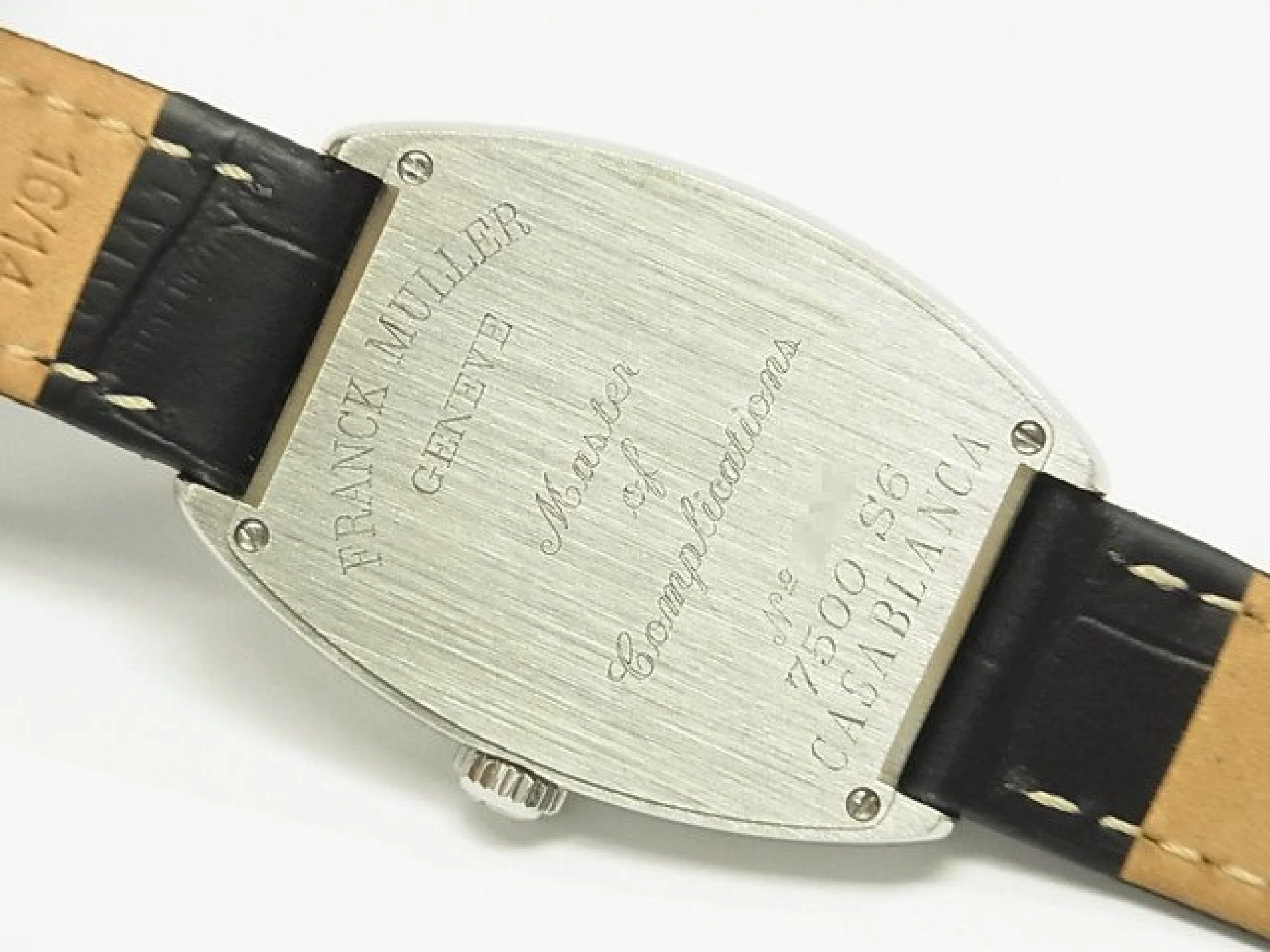 FRANCK MULLER Tonneau Curvex Casablanca Genuine goods 7500 S6 CASA Mens 183045847