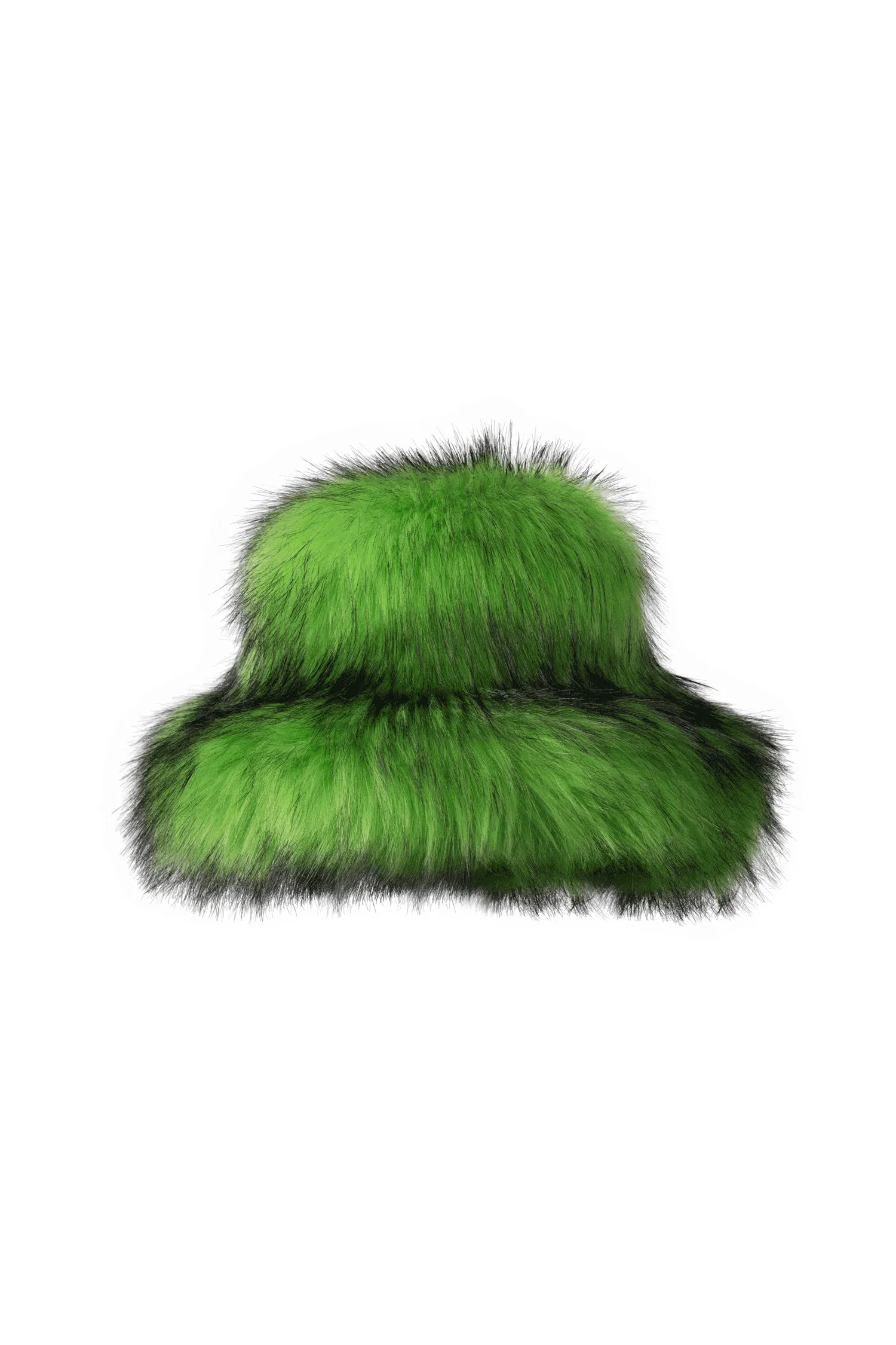 FURRY BUCKET LIME GREEN
