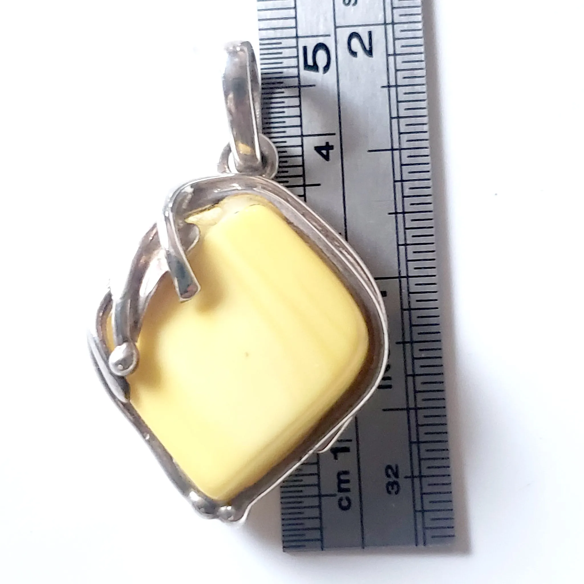 Genuine Butterscotch Amber Pendant