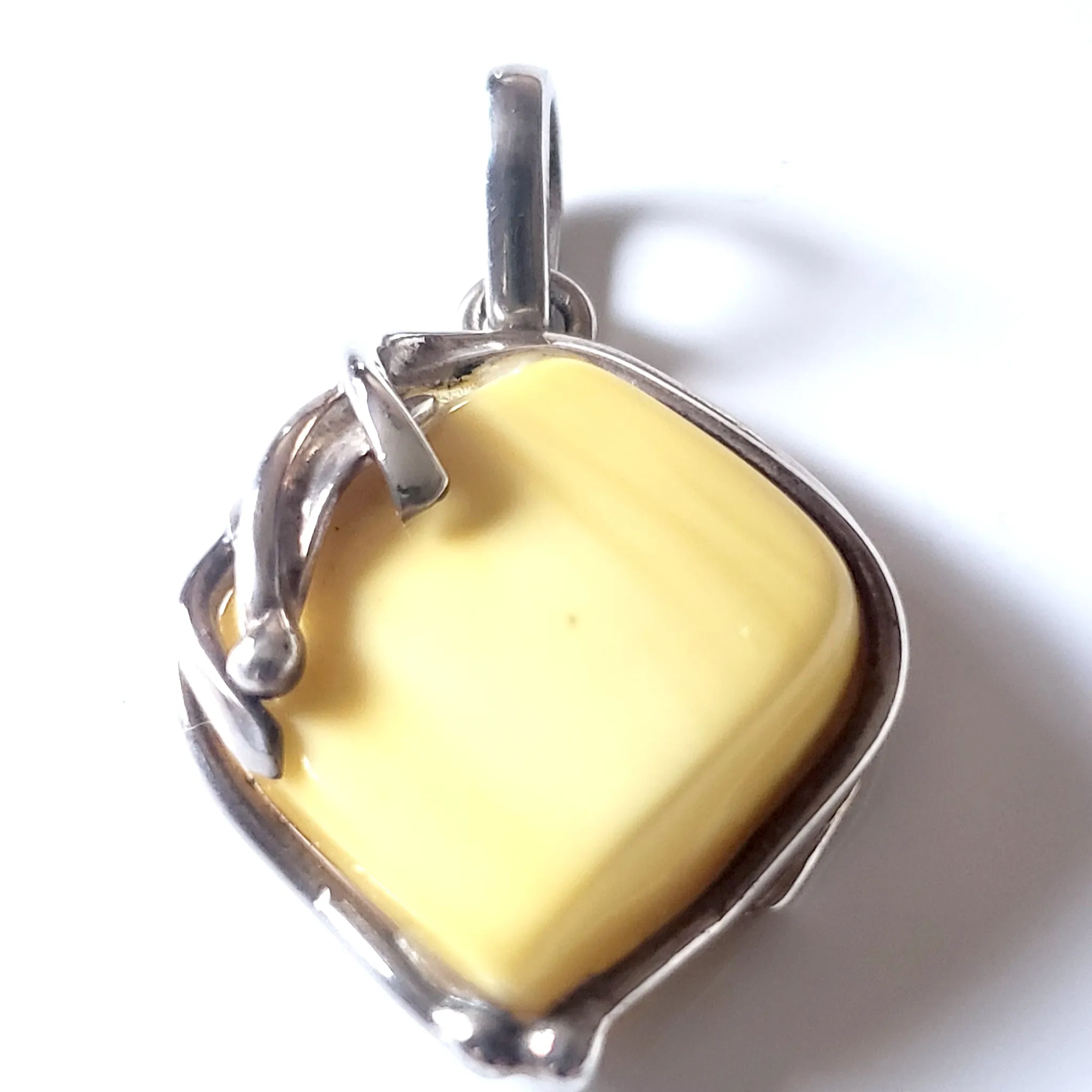 Genuine Butterscotch Amber Pendant