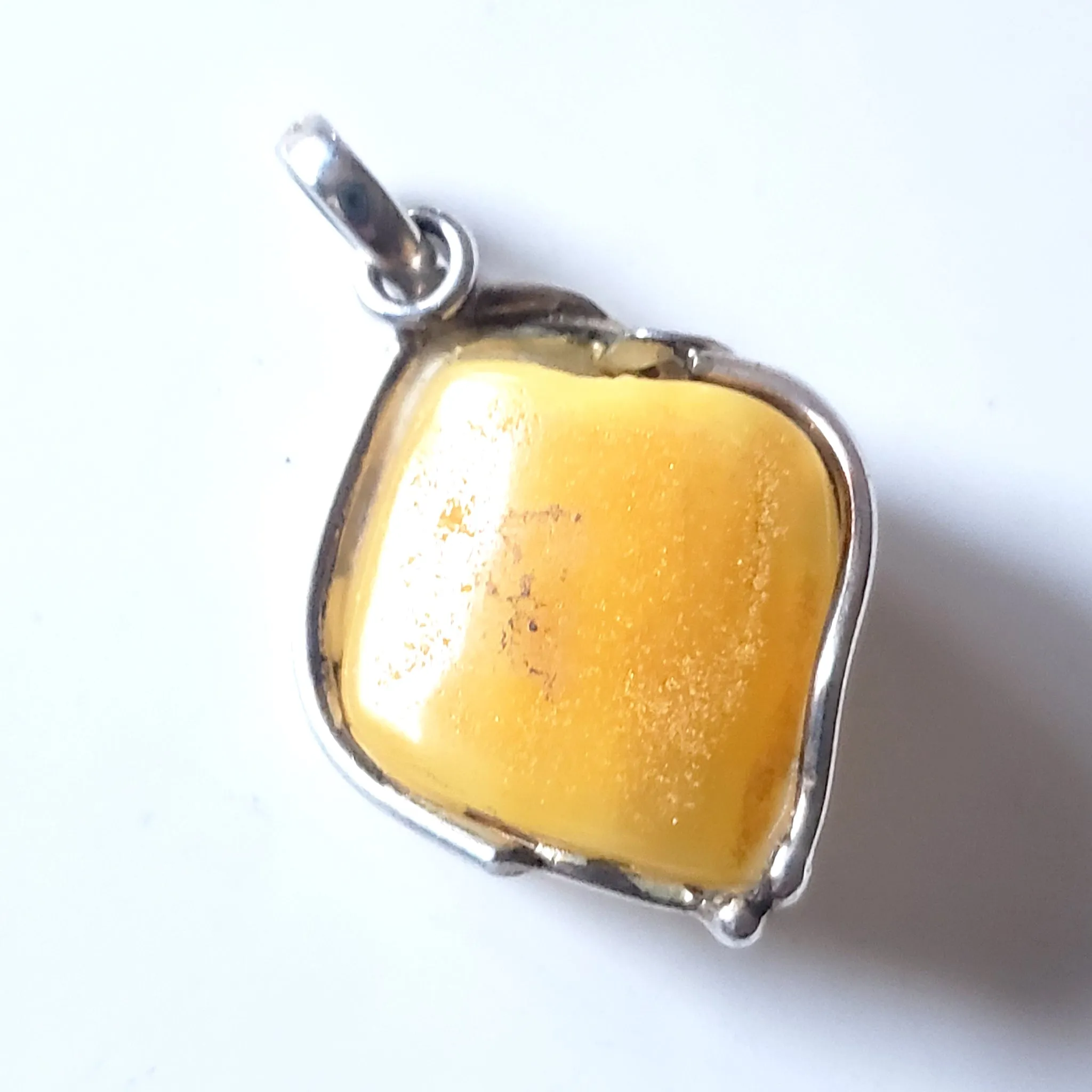 Genuine Butterscotch Amber Pendant