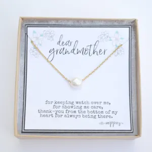Gift for Grandma, Thank You Gift, Grandma Appreciation, Grandmother Gift, Grandma Jewelry, Granny Gift, Grandma Necklace, Nana Jewelry