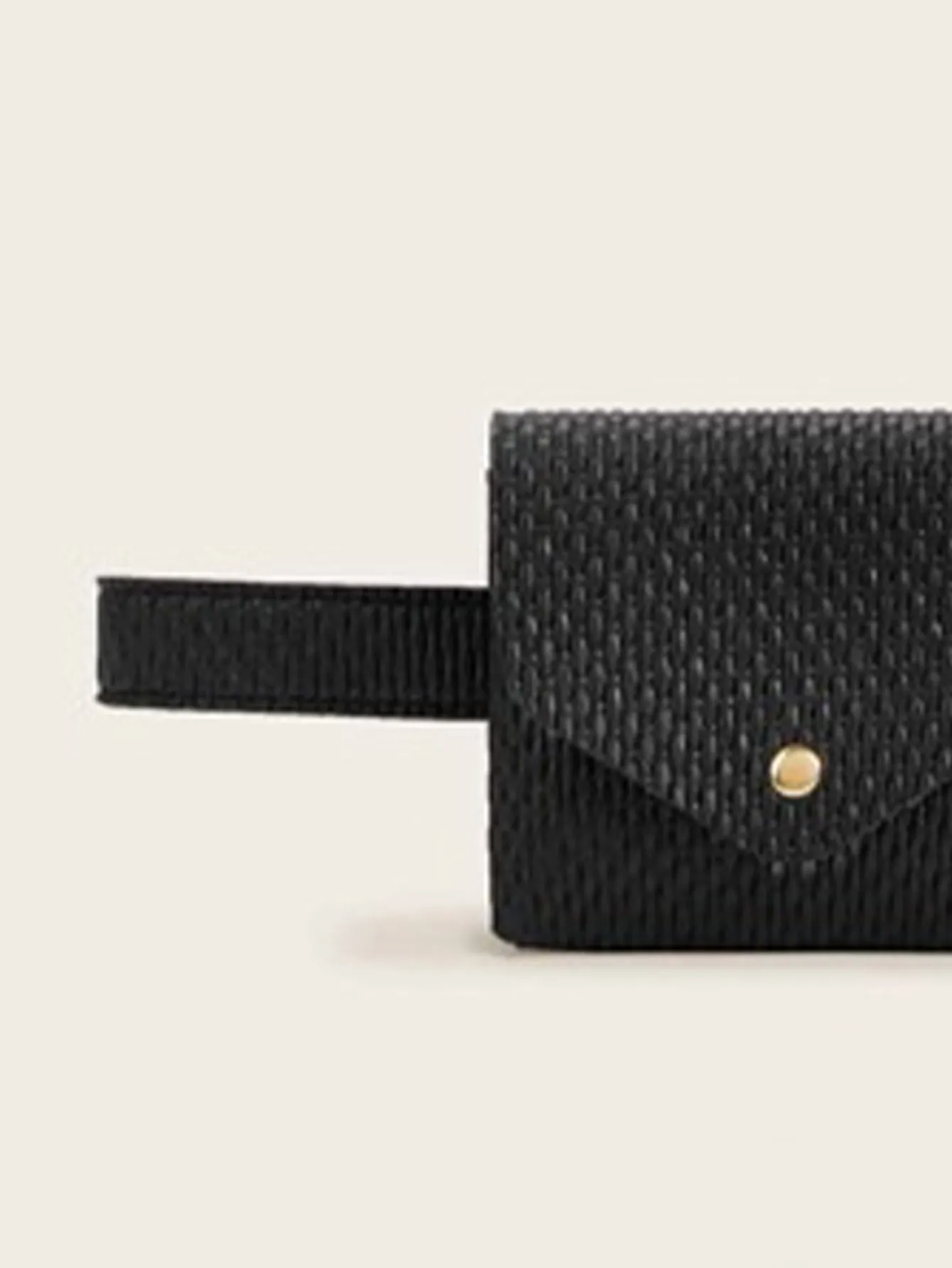 Girls Snap Button Belt Bag - FD ⚡
