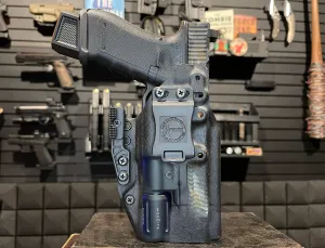 Glock 9/40 W/Modlite System PL350 Kaos Fusion Torch Kydex Holster