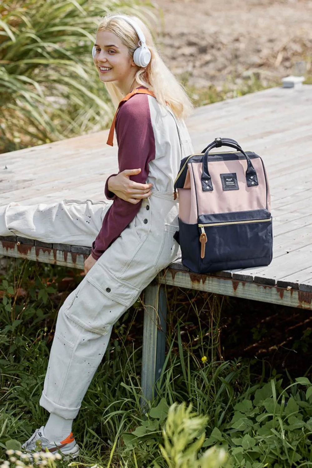 Glow & Go Waterproof Canvas Backpack- By Himawari