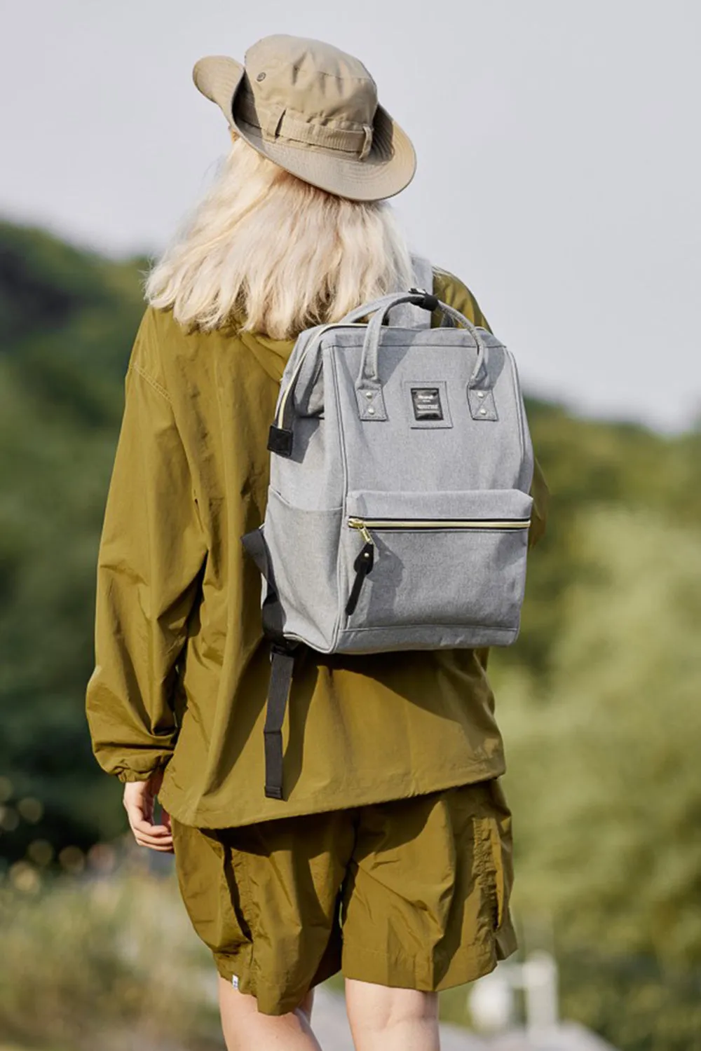 Glow & Go Waterproof Canvas Backpack- By Himawari