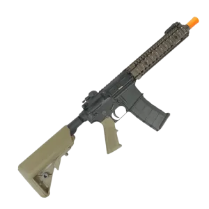 Golden Eagle MK18 MOD1 - Full Metal GBBR Gel Blaster - Black / Tan