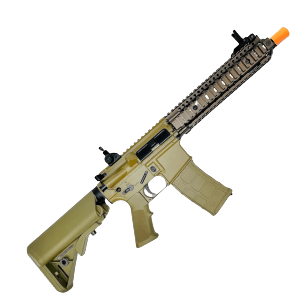 Golden Eagle MK18 MOD1 - Full Metal GBBR Gel Blaster - Tan