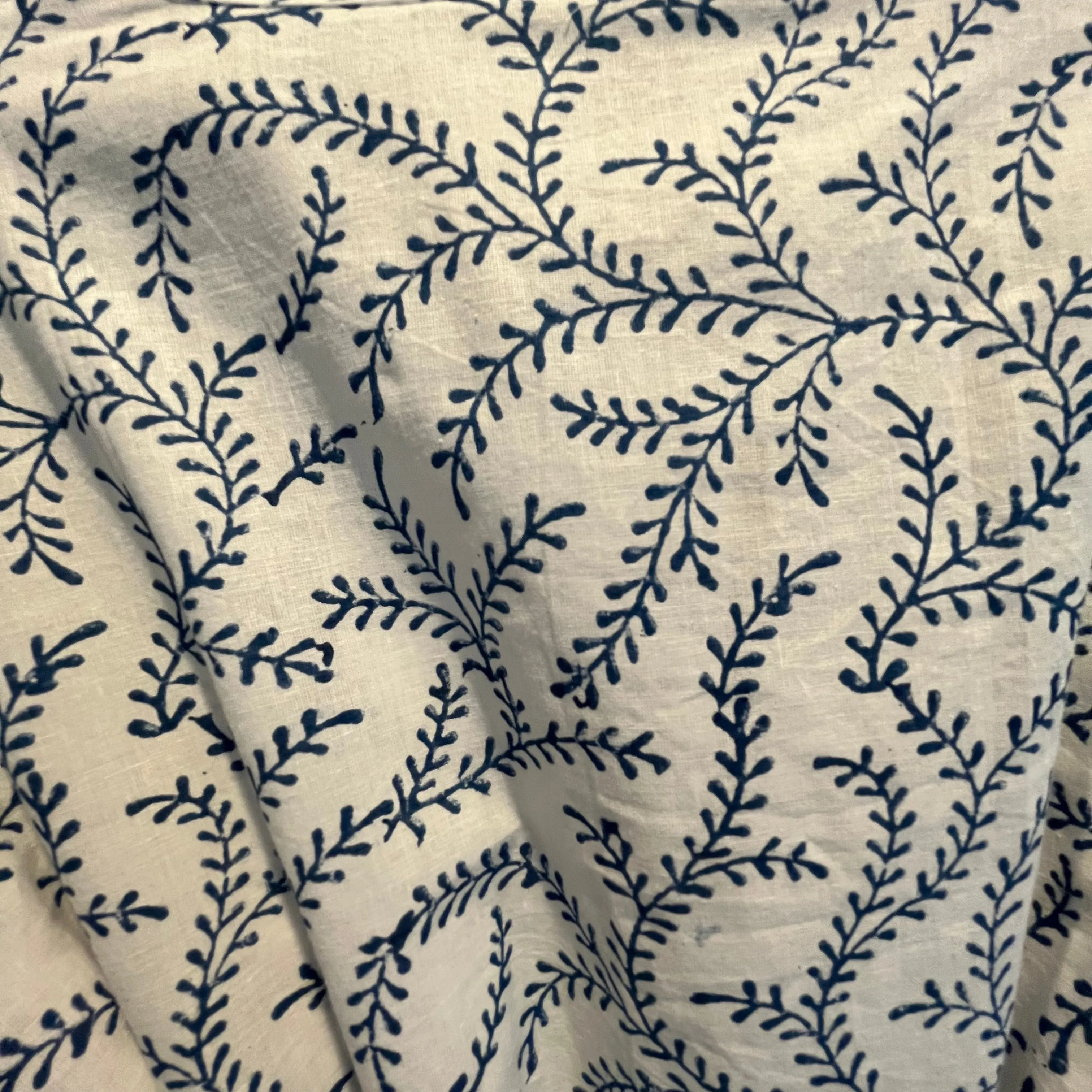 Hand Block Printed Vegetable Dye Cotton Robe