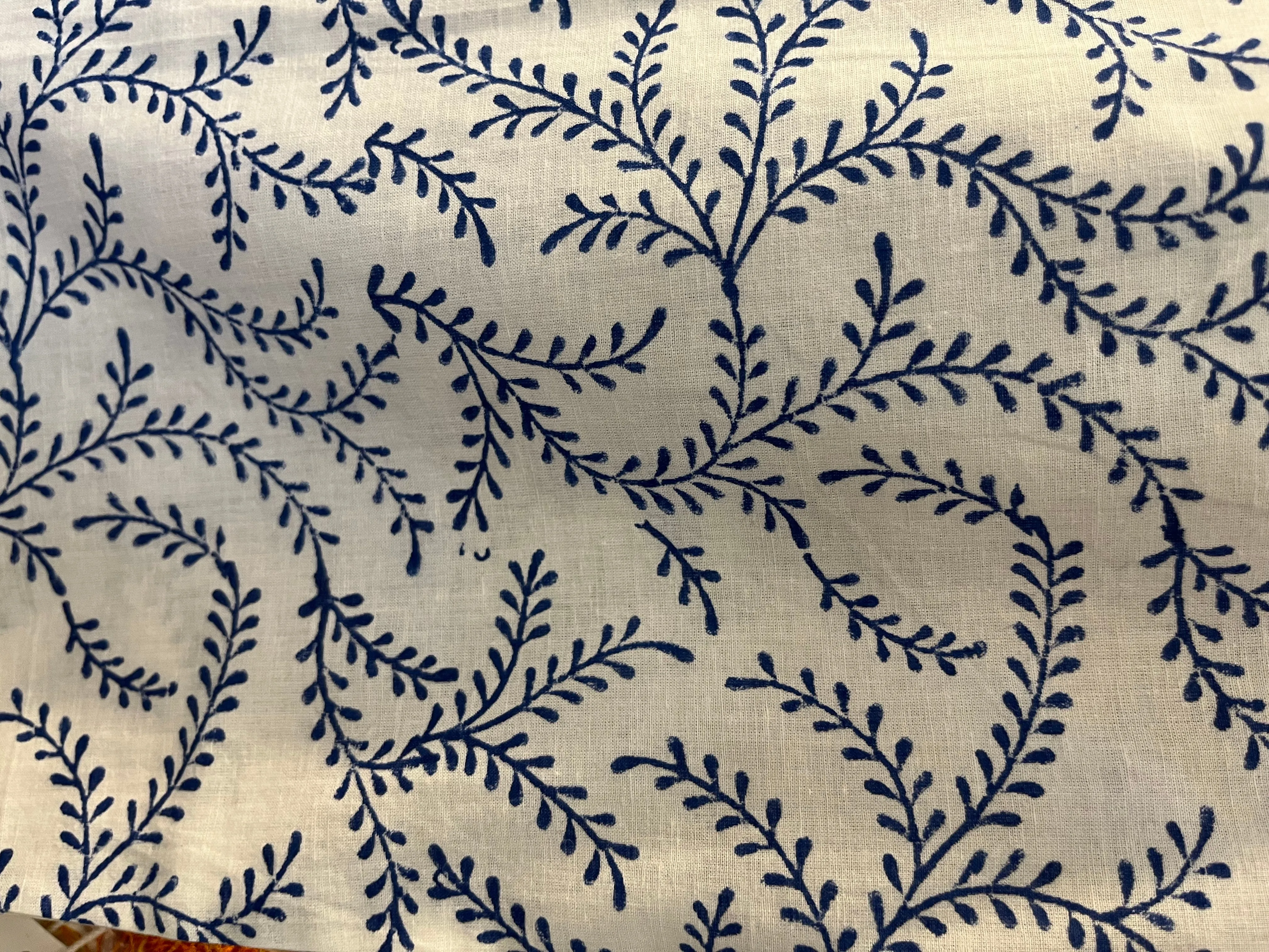 Hand Block Printed Vegetable Dye Cotton Robe