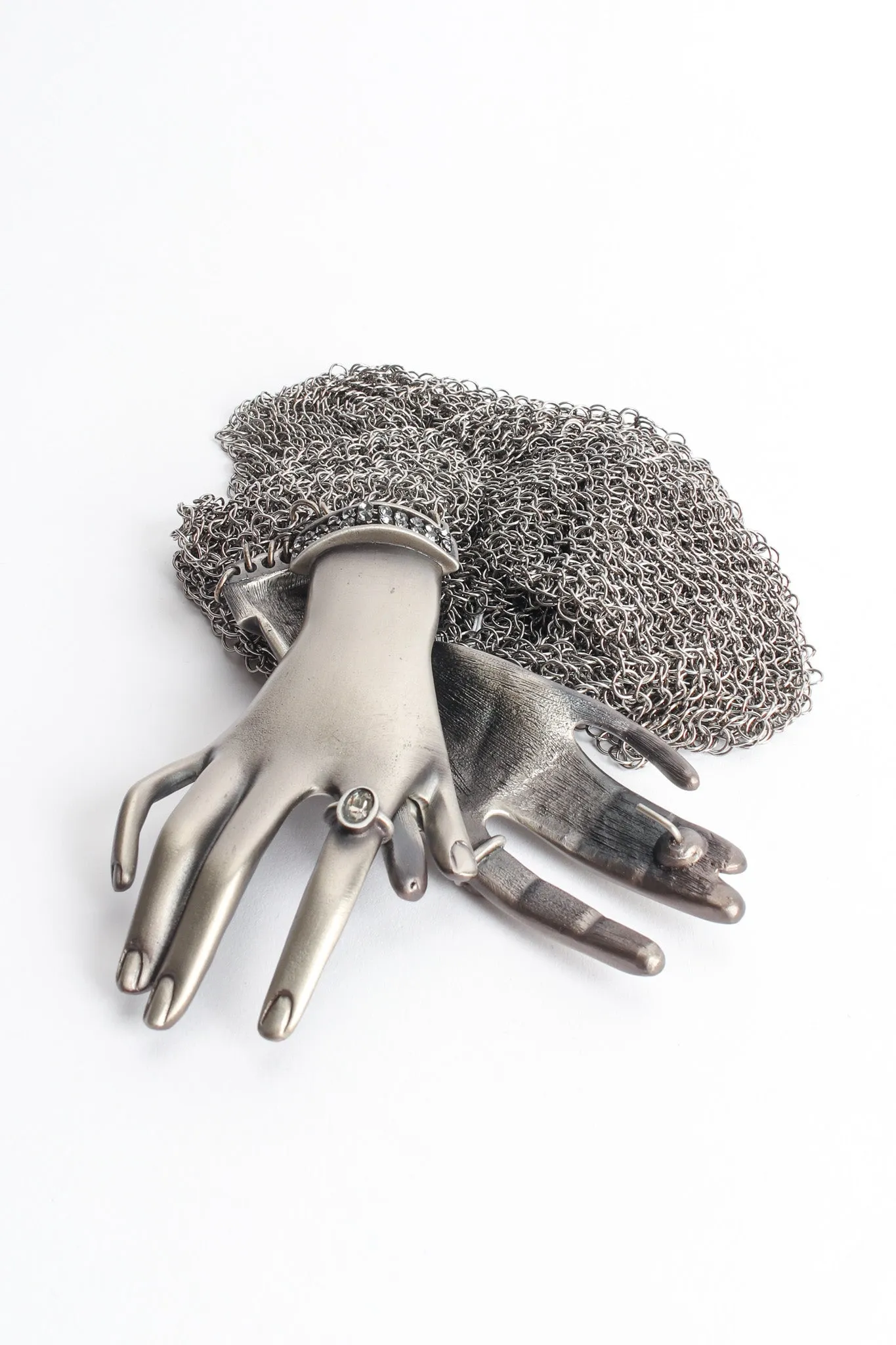 Hand Buckle Ring Mesh Belt IV