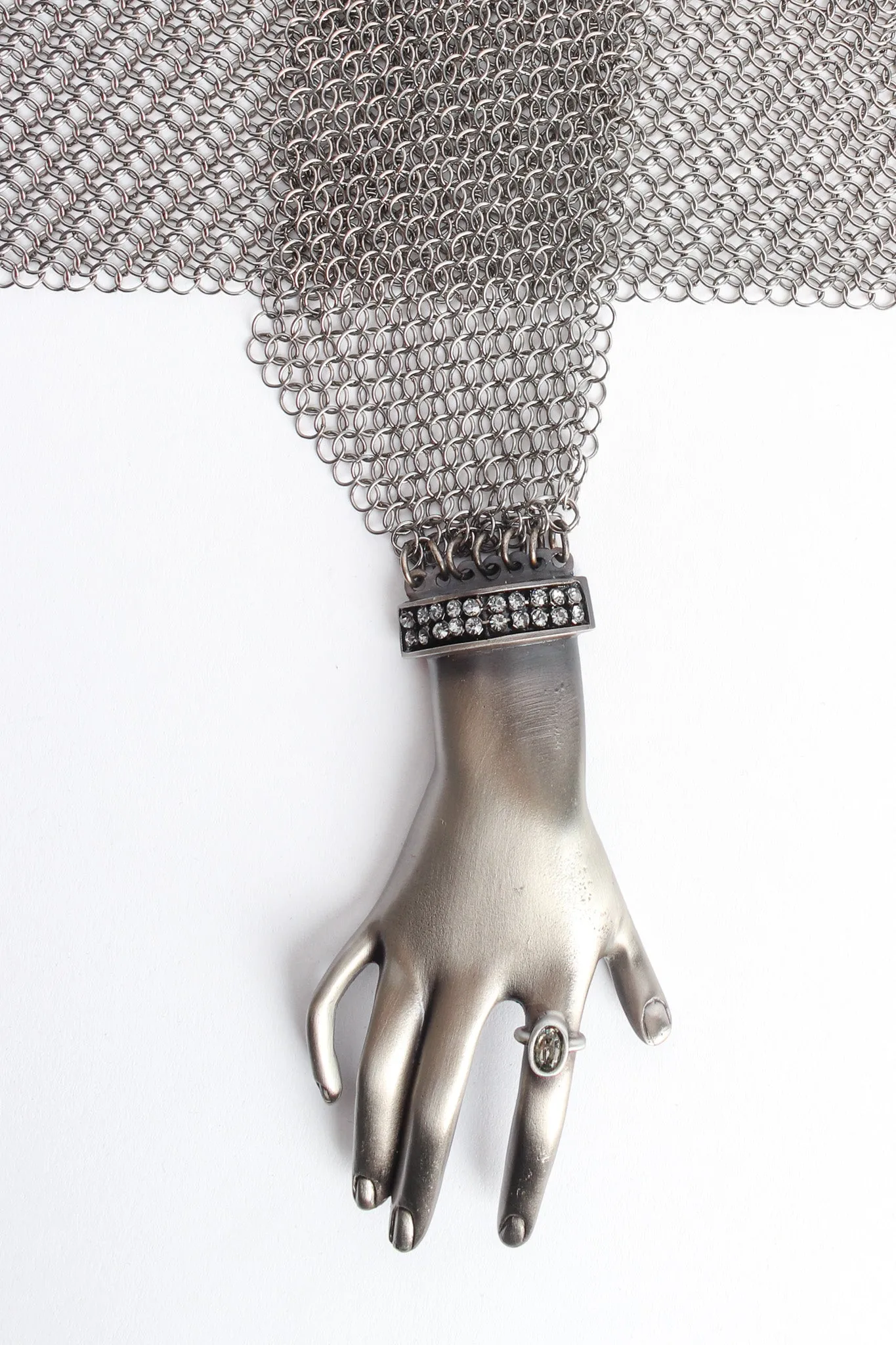 Hand Buckle Ring Mesh Belt IV