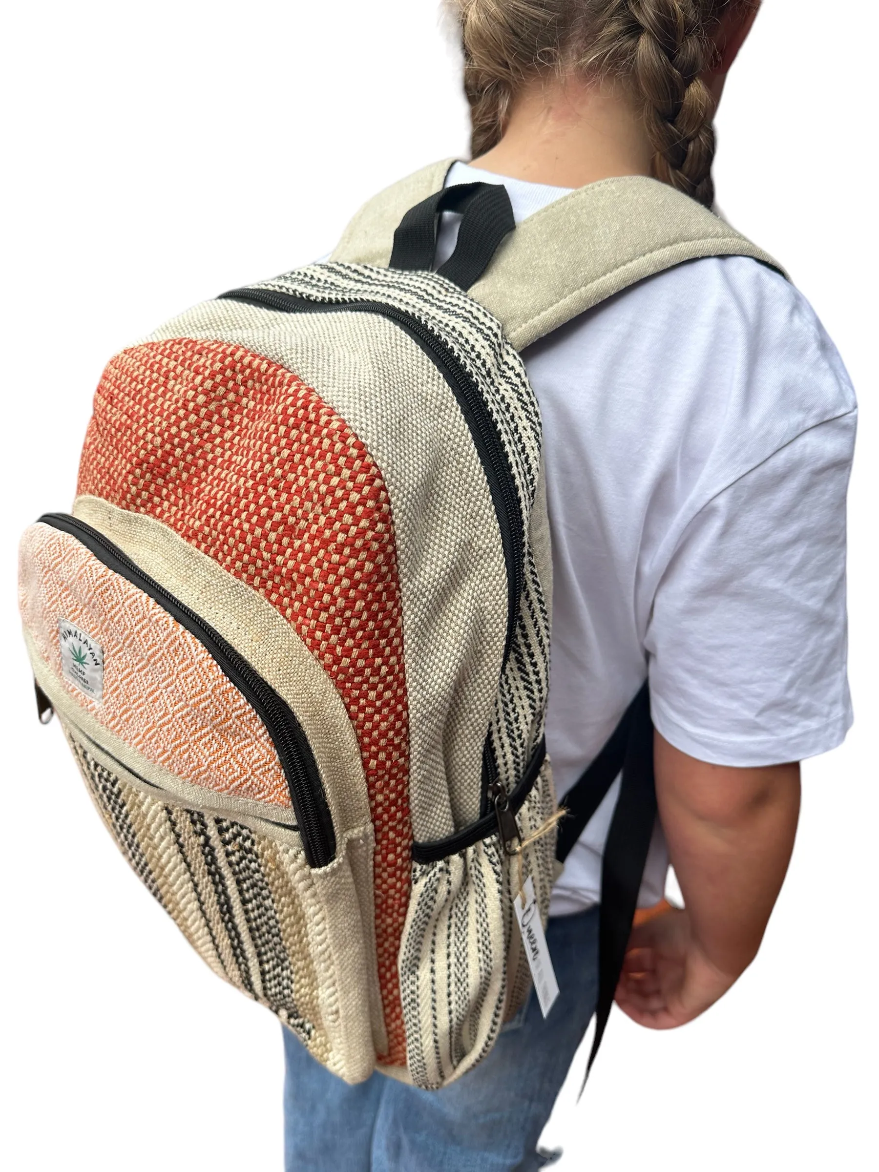 Hemp backpack #17