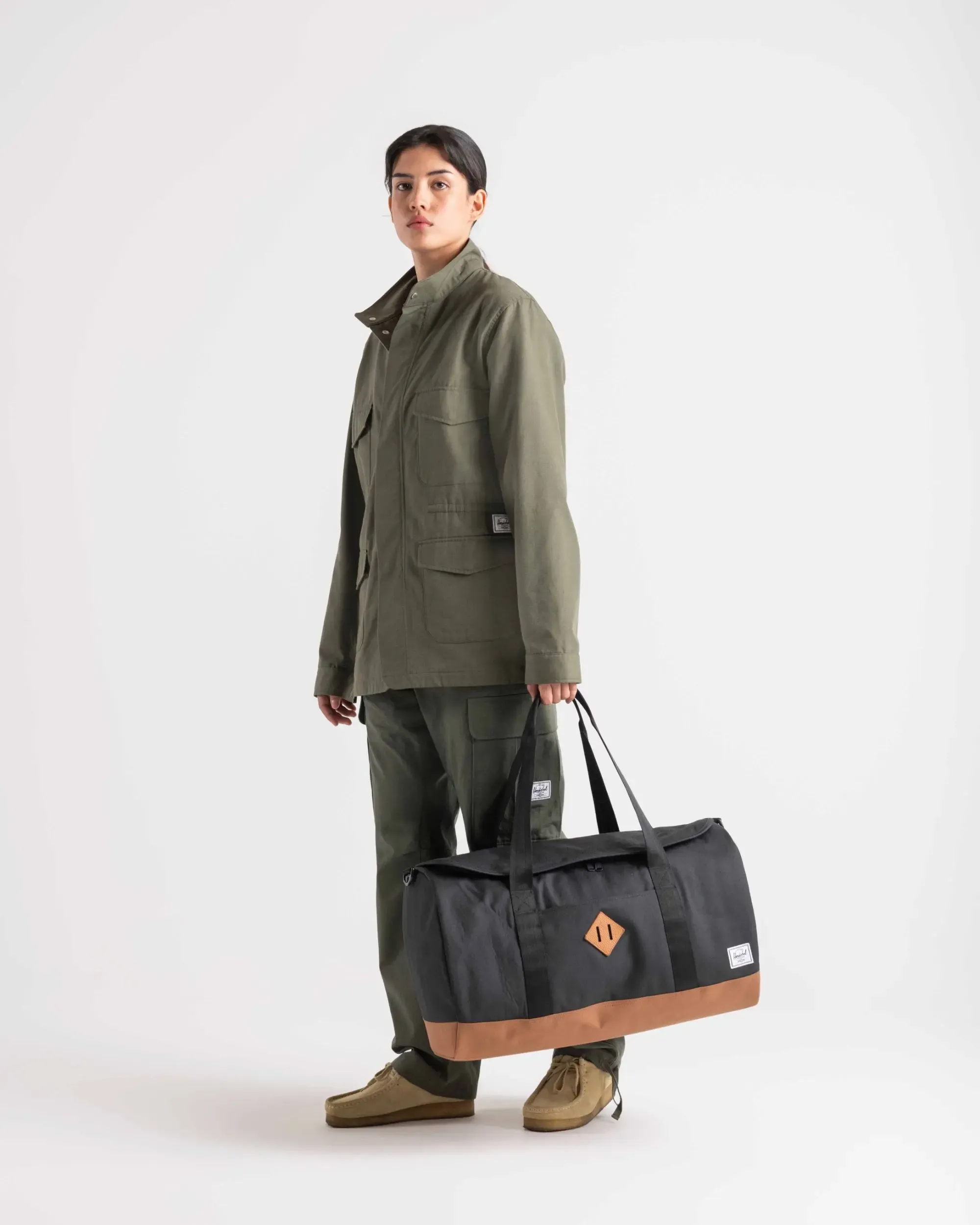 Herschel Heritage™ Duffle - 40L - Navy/Saddle Brown