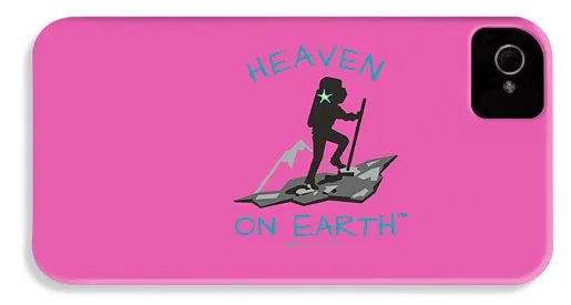 Hiker Heaven On Earth - Phone Case