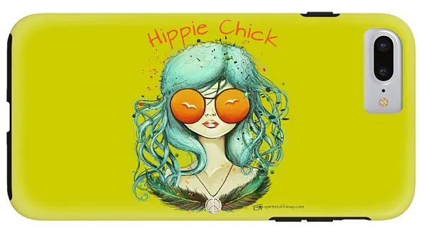 Hippie Chick - Phone Case